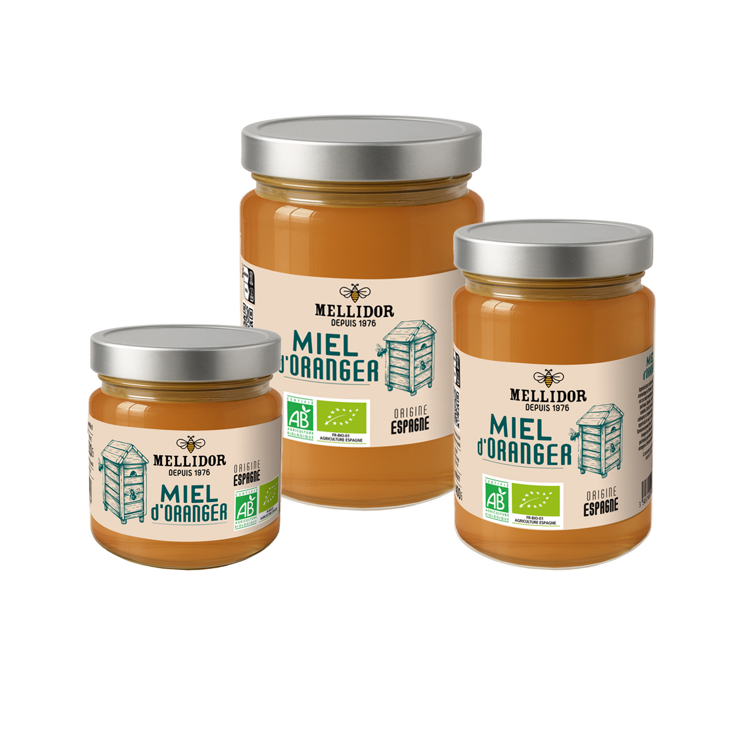 Miel d'Oranger BIO origine Espagne