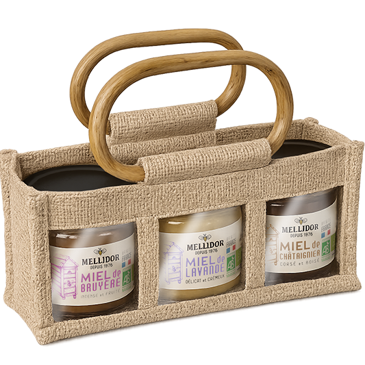Coffret à composer Miel BIO France 3x220g
