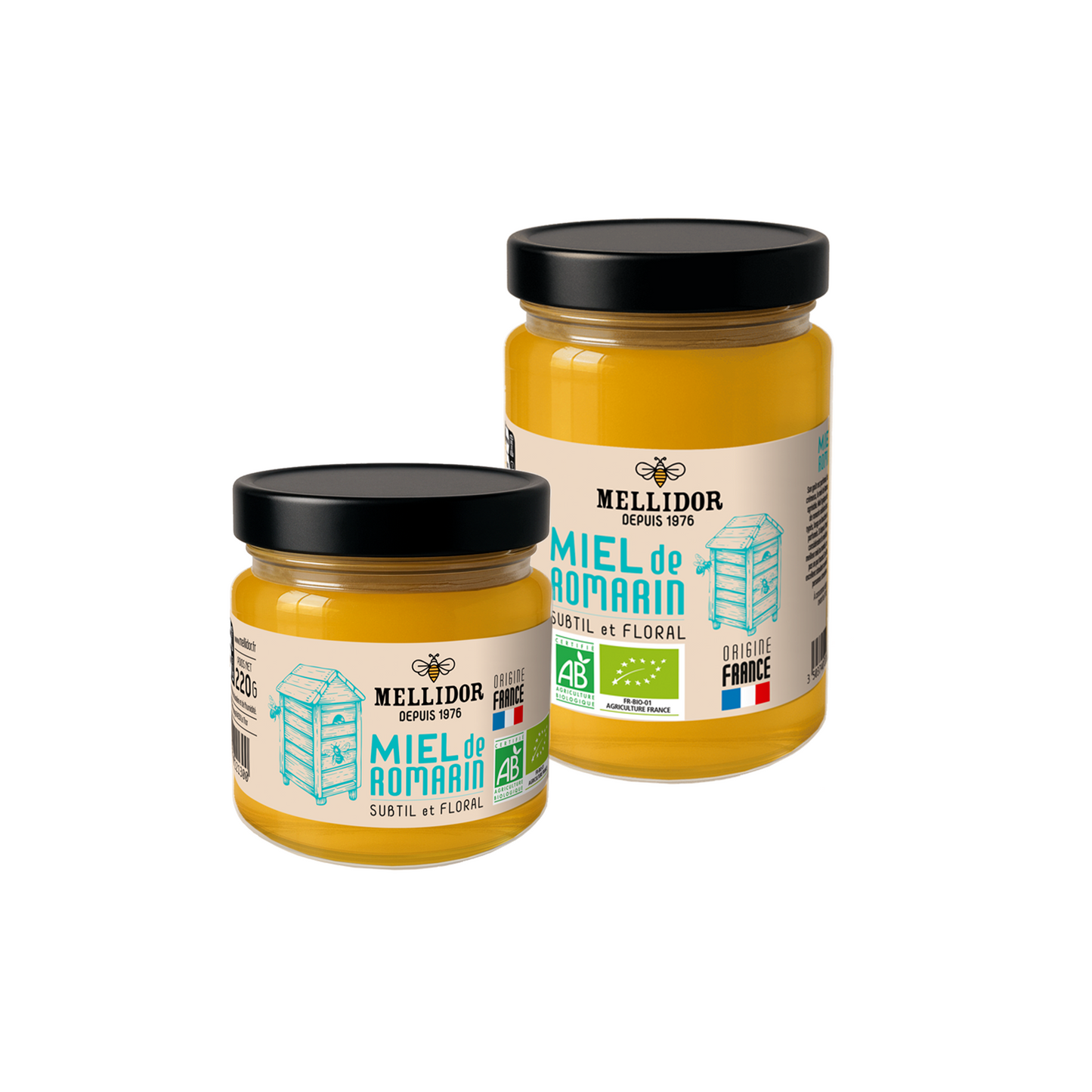 Miel de Romarin BIO origine France