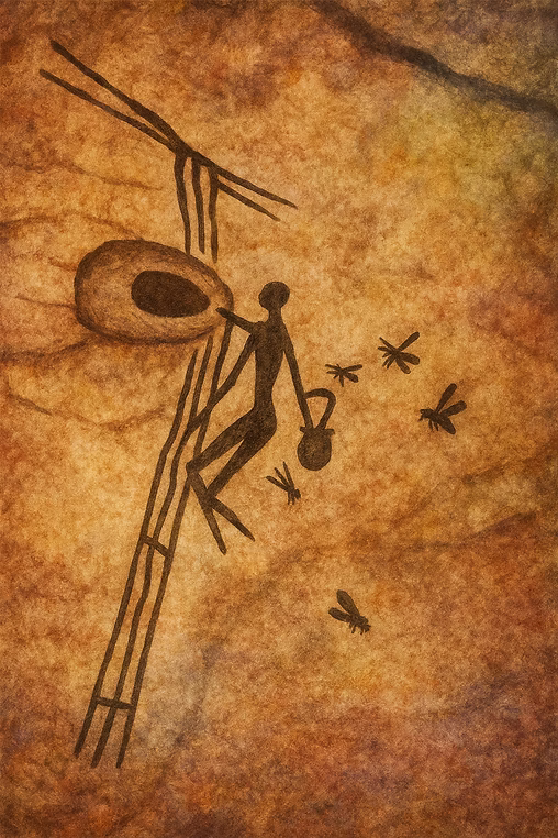 L’humain récolte du miel depuis au moins 8 000 ans