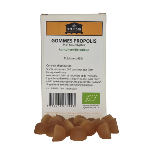 Gommes Miel et Propolis BIO