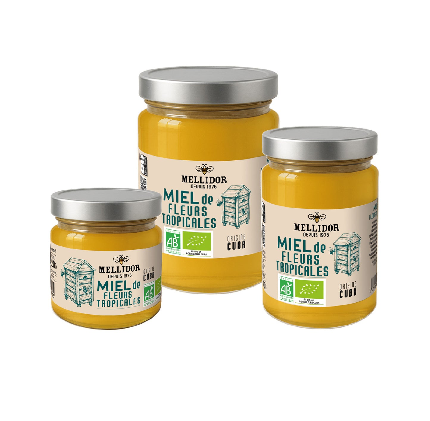 Miel des Fleurs Tropicales BIO origine Cuba