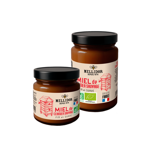 Miel de Cerisier Sauvage BIO origine France