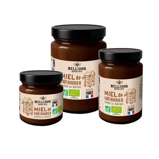Miel de Châtaignier BIO origine France