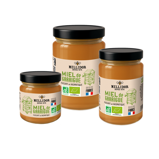 Miel de Garrigue BIO origine France