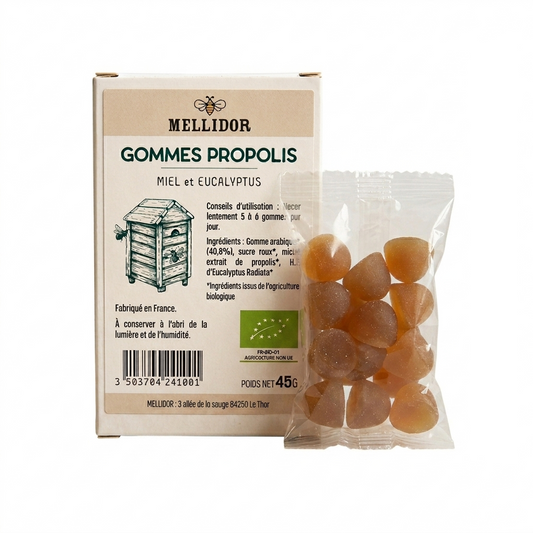 Gommes Miel et Propolis BIO