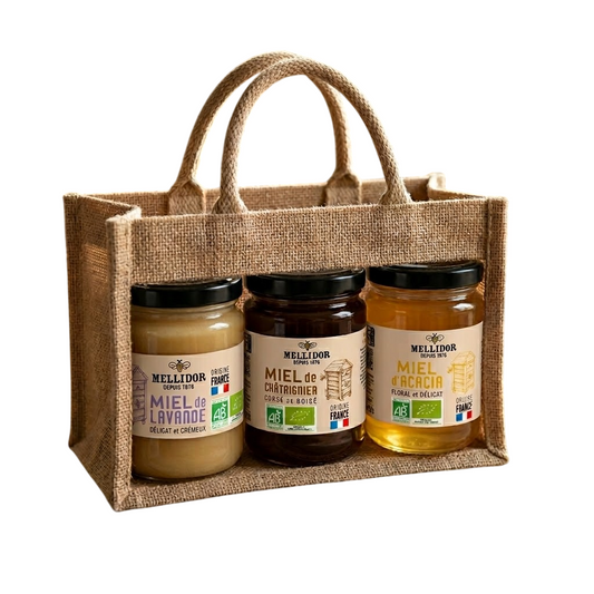 Coffret à composer Miel BIO France 3x220g